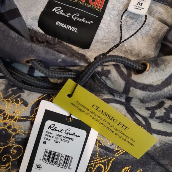Robert Graham x Marvel Studios’ Shang-Chi Limited Edition Mens Hoodie Medium - Picture 9 of 10